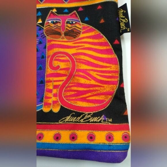 Laurel Burch Cat Purse Bag Crossbody Kitty Handbag - Picture 5 of 14